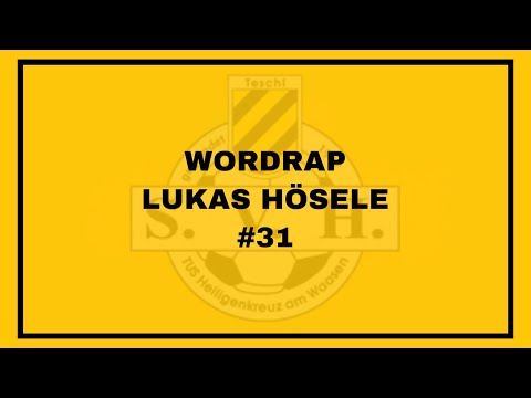 TUS Heiligenkreuz-Wordrap I mit Lukas Hösele