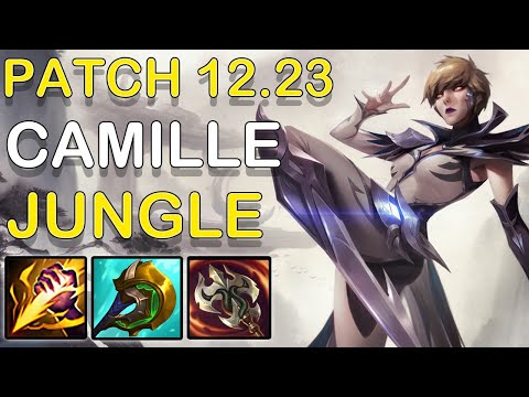 CAMILLE CAN JUNGLE AGAIN IN SEASON 13 - Camille Jungle Gameplay - Patch 12.23 - League of Legends