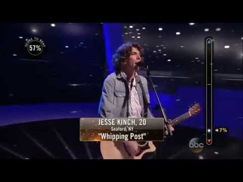 Rising Star - Jesse Kinch Sings 'Whipping Post'