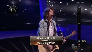 Rising Star - Jesse Kinch Sings &#39;Whipping Post&#39;