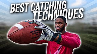 How To PROPERLY CATCH a Football for Beginners (Wide Receivers)