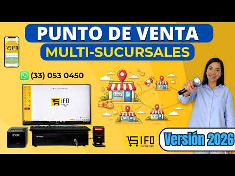 Punto de Venta para varias SUCURSALES 🏪🏬📊 ¡SIFO el #1 de MÉXICO! 🥇🚀