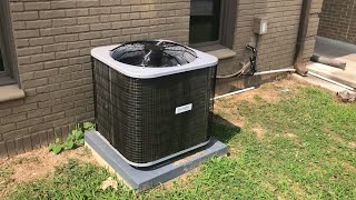 Brand New 2021 Grand Aire Heat Pump Running In Cool Mode
