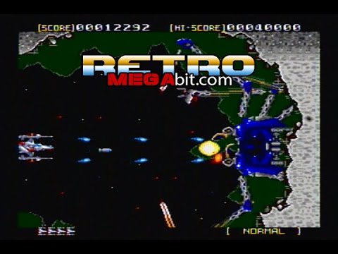 Retro Megabit: Sega Genesis Sol-Deace Gameplay Level 1