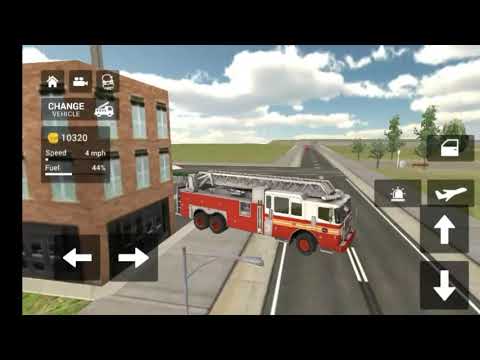 Driving A Flying Fire Truck!