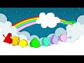 The Rainbow Song Colours And Shapes For Babies Toddlers Preschoolers Sing Along Together
