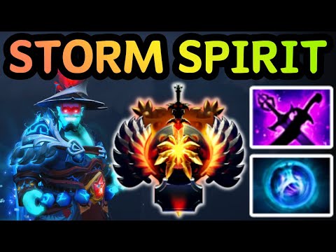 🔥 STORM SPIRIT MID MAP CONTROL THROUGH MANA | DOTA 2 GAMEPLAY 🔥