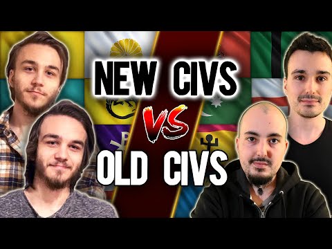 New Civs vs Old Civs - LucifroN & VortiX vs Puppypaw & Wam Bo5