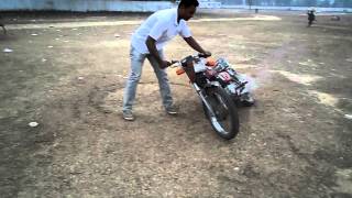 preview picture of video 'Chainsaw Bike stunt at Comilla By Rayhan Ex (Student of BIMT)'