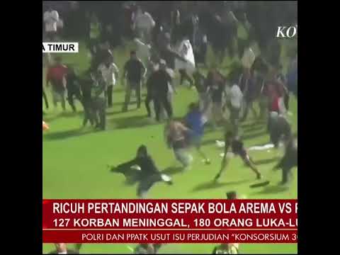 At least 127 people have died after clashes between supporters at a football match in Indonesia
