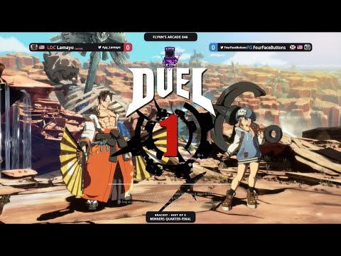 Flynn's Arcade 046 Winners Quarters - Lamayo (Anji Mito) Vs. FG | FourFaceButtons (May) Guilty Gear