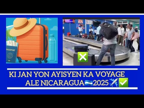 MANY HAITIANS NEED TO TRAVEL TO NICARAGUA 🇳🇮2025 NICARA🇳🇮 Request Haitian Visa✈️✅️