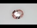 Morganite, oval cut, 5.08 ct Video 1