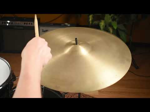22" Zildjian A 1960s Ride Cymbal 3436g *Video Demo* image 9