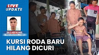 Kursi Roda Bocah Disabilitas Dicuri, Aisyah Tersenyum Lagi Terima Bantuan dari Polres Lubuklinggau
