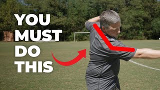 Staying Level is a Trap. Pros Turn like this (drill progression) 
