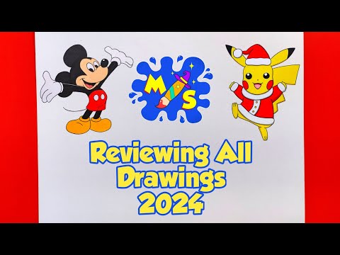 Reviewing All Drawings 2024 || Magical Swag