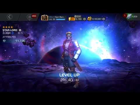 Awakening + rank up of Starlord!