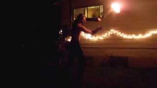 Naked Nick Fire Spinning