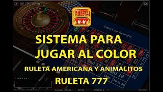 COLOR BETTING SYSTEM - AMERICAN ROULETTE - ANIMAL ROULETTE