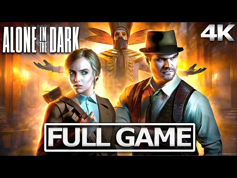 ALONE IN THE DARK  (2024) Full Gameplay Walkthrough / No Commentary【FULL GAME】4K Ultra HD