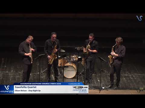 EURSAX 2024: Saxofollia Saxophone Quartet plays Step right up by Oliver Nelson