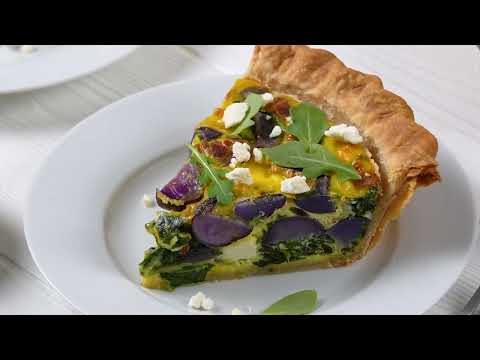 Tasteful Selections Potato & Feta Quiche