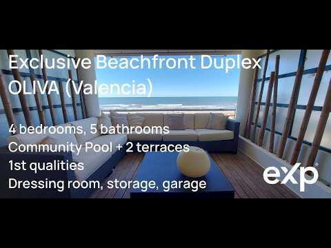 BEACHFRONT DUPLEX - OLIVA