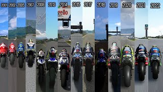 Download lagu EVOLUTION OF YAMAHA YZR-M1 FROM 2001 to 2022 IN MOTOGP PC GAMES | TOP SPEED   SOUND COMPARISON mp3