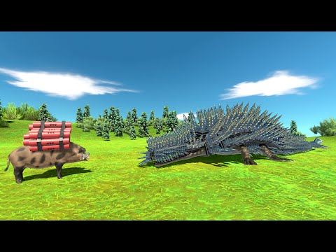 NEW Explosive Wild Boar vs Every Creation - Animal Revolt Battle Simulator Gameplay