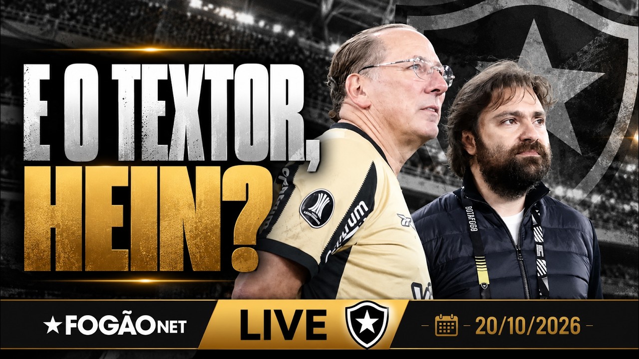 LIVE | Social precisa responder pelo futuro do Botafogo; nova camisa é sucesso de vendas