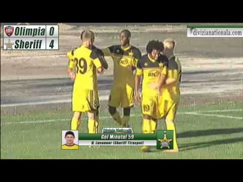Olimpia Bălți 0-5 Sheriff Tiraspol Divizia națională turul 4 2013/2014