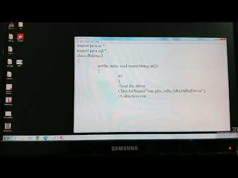 Interacting With Database In Java Connecting Ms Access With Java Using Jdbc