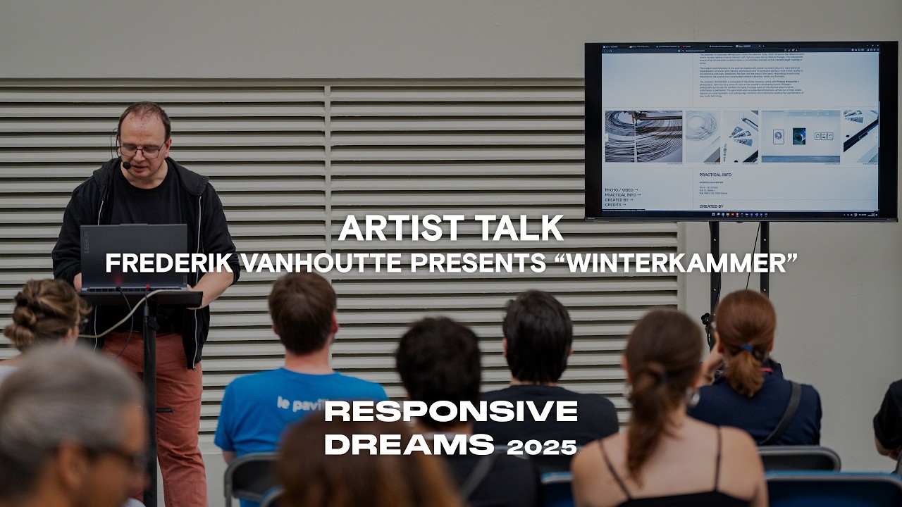 Frederik Vanhoutte presents 