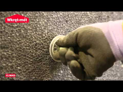 FIXPLUG  – Kołki do styropianu – Klimas Wkręt-met – montaż