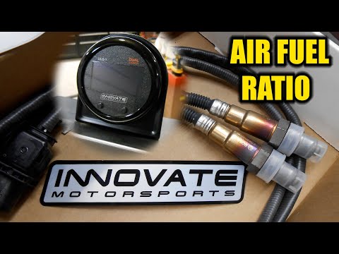 Engine Run Stand | Innovate Motorsports Air Fuel Ratio Gauge Kit Dual O2 Sensors