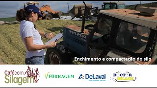 Enchimento e compactação do silo