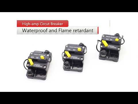 Amomd-Custom Wholesale IP67 Waterproof Marine Thermal Circuit Breaker