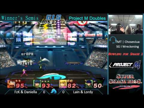 Bowling for Smash II Project M Doubles WS - Lordy & Lain vs. FzK & Daniella