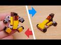Mini LEGO Ultra-Compact Sports Car transformer robot Nano Racer!