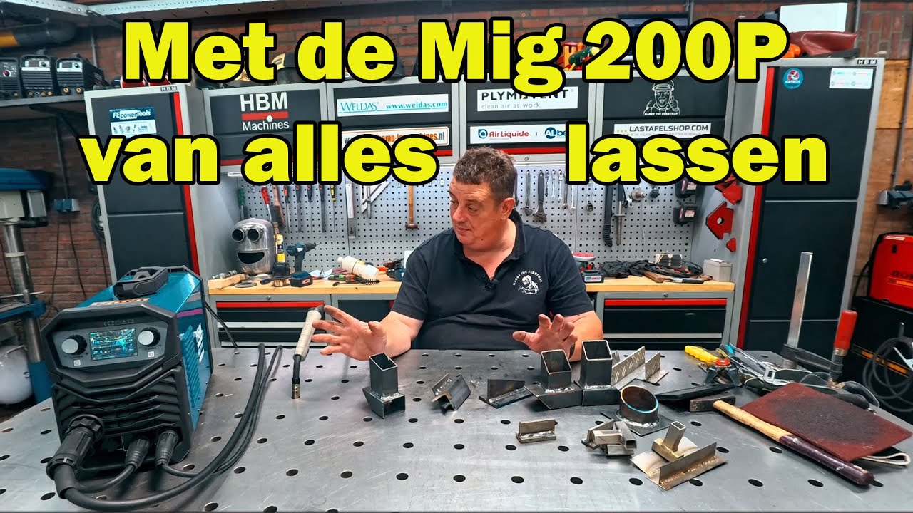 HBM MIG/MAG 200P Lasapparaat | HBM Machines