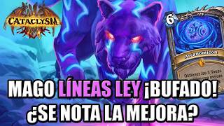 Mago LÍNEAS LEY ¡BUFADO! ¡Vamos a darle! | Hearthstone