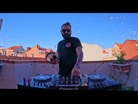 Ale De Maio Terrace Sunset DJ Set @ Barrio Tetuan (Madrid, ES) [Melodic Techno/Progressive House] 4K