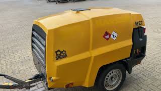 Kaeser M27 Kubota 2.7 m3 / min 7 Bar 18 kW Mobiele Silent Diesel Compre mobile compressor for sale - Image 4 | Machineryline Kaeser M27 Kubota 2.7 m3 / min 7 Bar 18 kW Mobiele Silent Diesel Compre mobile compressor | Image 4 - Machineryline