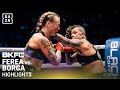 Christine Ferea Vs Jessica Borga BKFC 82 Fight Highlights