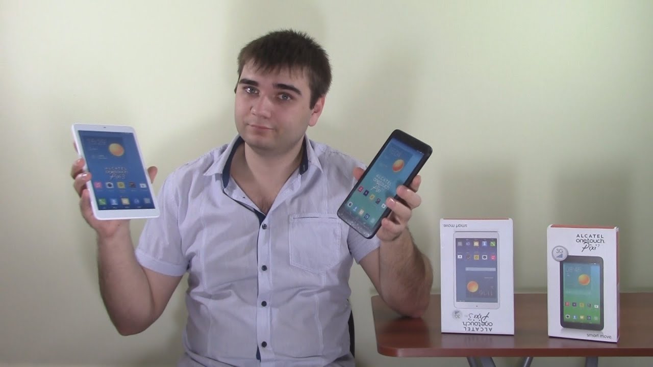 Планшет Alcatel (OTI216X) PIXI 7 Black (7"|512Mb RAM|4Gb|3G|GPS)