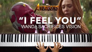 I Feel You - Avengers: Infinity War (Piano) + SHEETS/SYNTHESIA