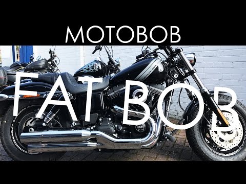 2017 Harley Davidson Dyna Fat Bob Review & Test Ride