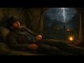 Arthur S Cozy Tent At Camp RDR2 ASMR Sleep Aid