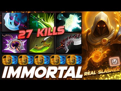 Juggernaut 27 Frags Blade Master Annihilation - Dota 2 Pro Gameplay [Watch & Learn]